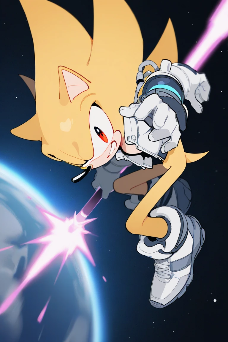  Do Super Sonic in space,In an epic moment 