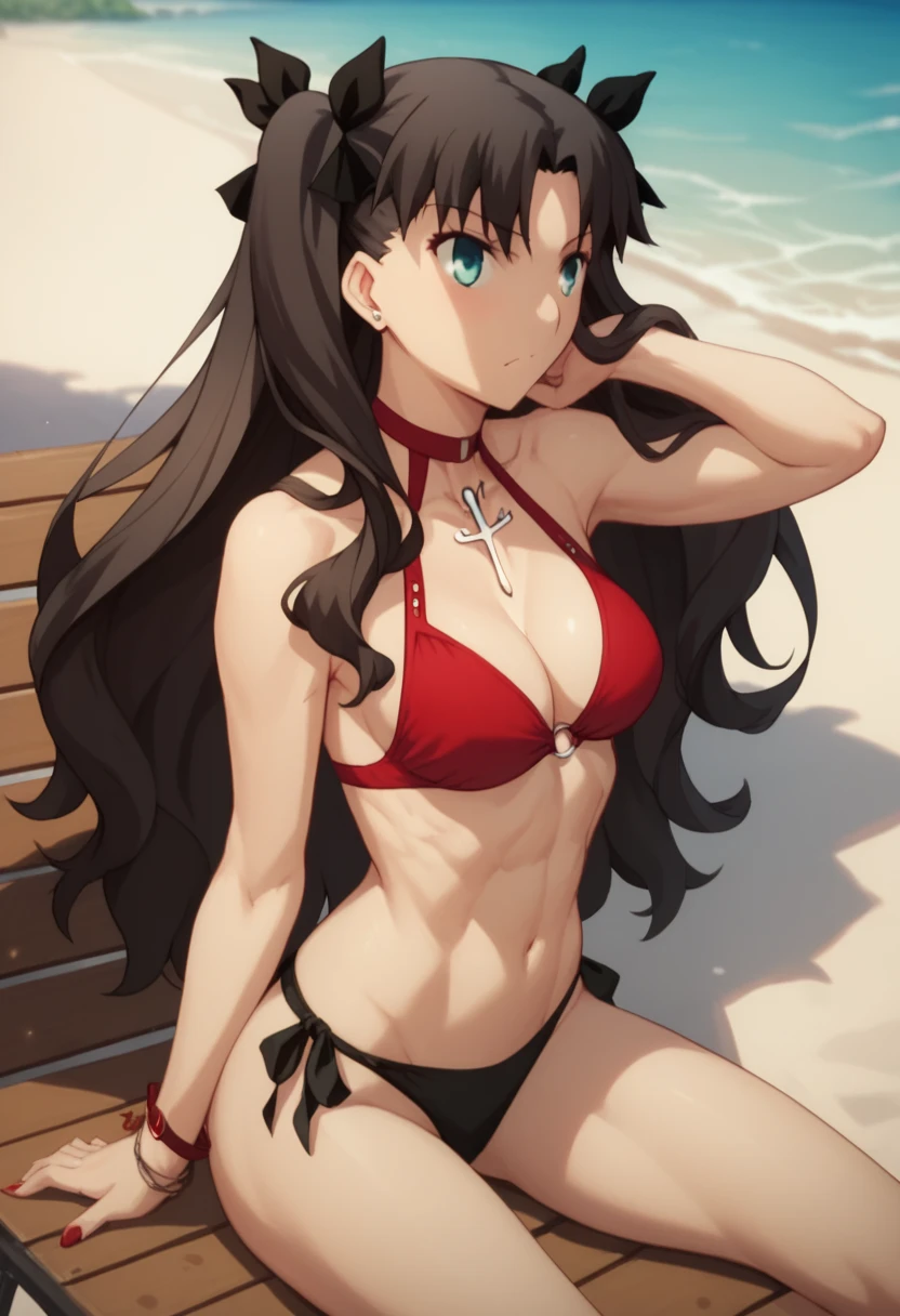 Tohsaka Rin, bikini 