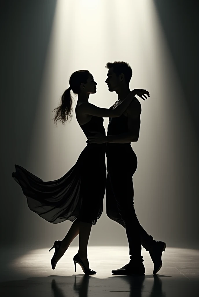 Two men dancing