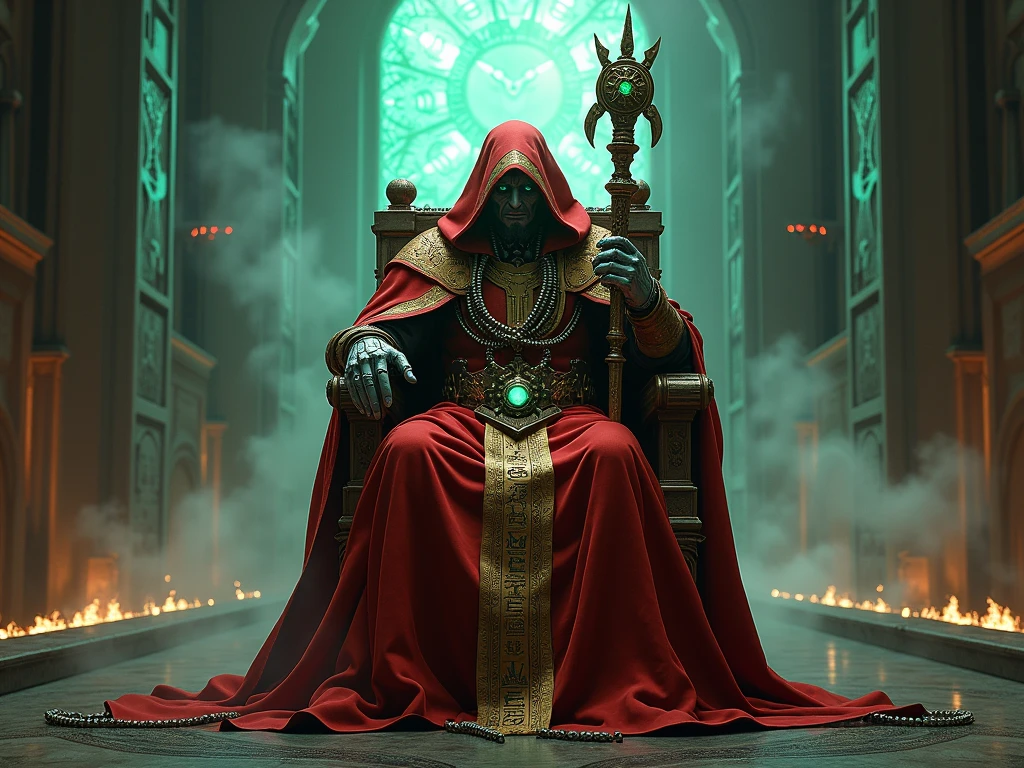 That one, then, The one who sat on it had a countenance like stones cut from diamond and sardonyx. around the throne, Gleamed a rainbow looking like an emerald.