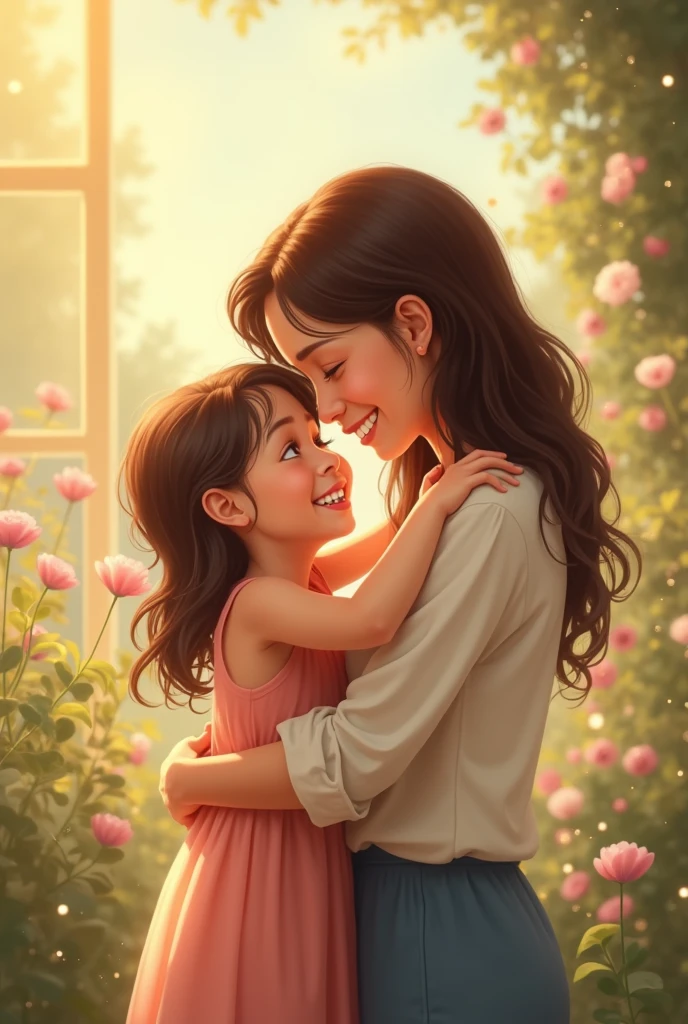 Mom and kid