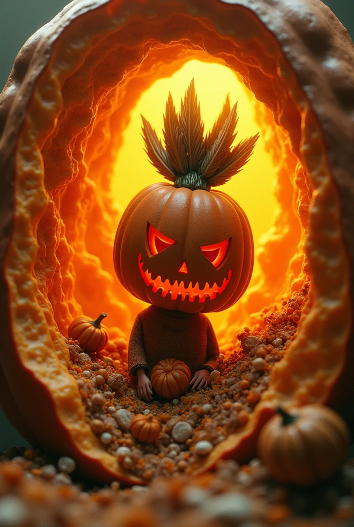 Believe me, images of fruits with faces but that have space inside the flames to write