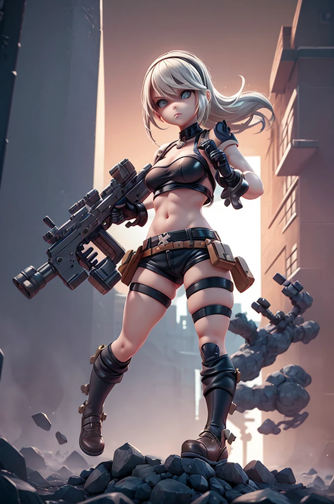 Girl, machinegun,pistol,thin micro bikini, ,beautyful face, beautyful body, perfect anatomy, sharp picture,
