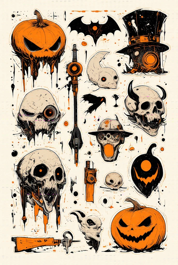  large collection of Halloween tattoos and symbols, Flash Sheet,  tattoo flash , sailor jerry  tattoo flash , mcbess, mcbess illustration, mcbess poster,  artwork, ink  artwork,  tattoo sketch ,  sticker illustration , Ink drawing,  tattoo graphic , graffiti, hd  artwork,  HD vector art , Retro line art,  line art illustration ,  tattoo design 