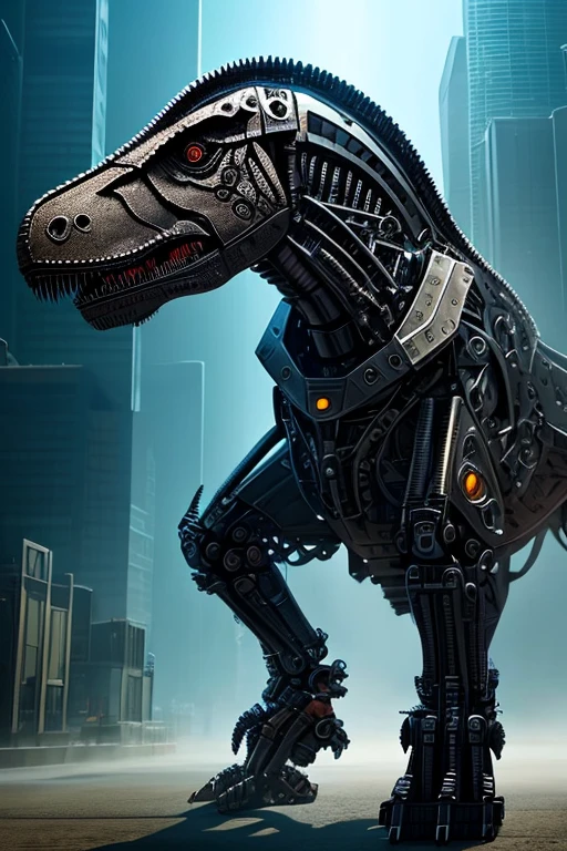 Tyrannosaurus Rex, mechanical parts, robot joints