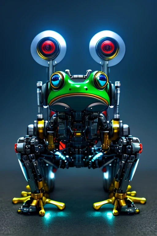 Frog, mechanical parts, robot joints