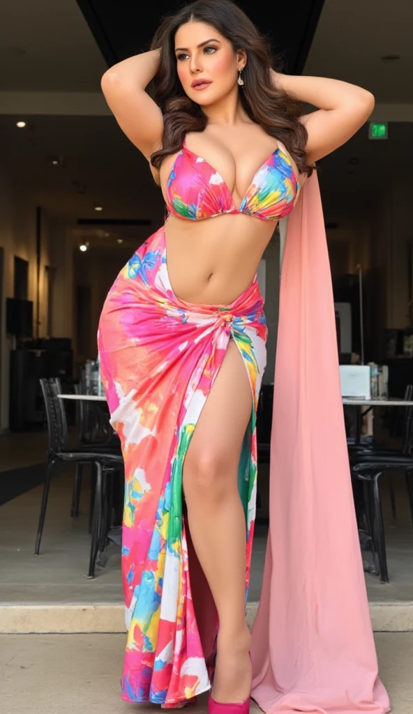 arafed women,a picture by Adrian Zingg, reddit, arabesque,((slim thick body:1.4)), (((dressed in for a party , curvy fit )),((wearing beautiful dress)), anna nikonova aka new milky,((full body1.2)), angelawhite, wearing lipstick,sexy earrings,fit,busty,curvy ,makeup as a jessica rabbit,stunning girl,blonde,ponytail,looking at camera,detailed face, (((detailed face and eye)))