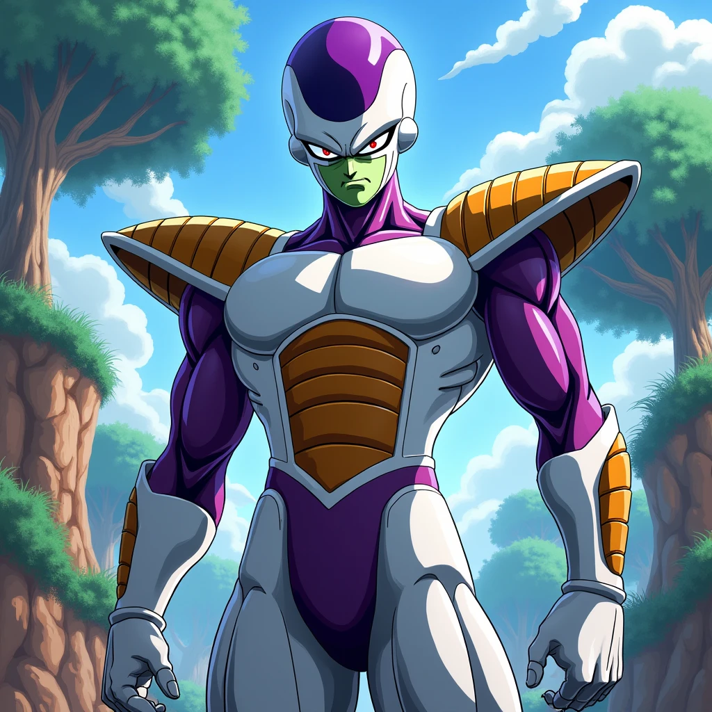 (Masterpiece, Best Quality: 1.2), Frieza, Solo, Male Focus, Perfect Body, Fit Body, Abs, Big, Muscle, Tail, Red Eyes, Transformed Into Final Form,Dragon Ball Z, Female Genitalia, Simple Background, Fit Body, Abs, Big, Muscles, Beautiful Face, Serious Face, Transformed Into Final Form, Dragon Ball Z, Frieza Dragon Ball