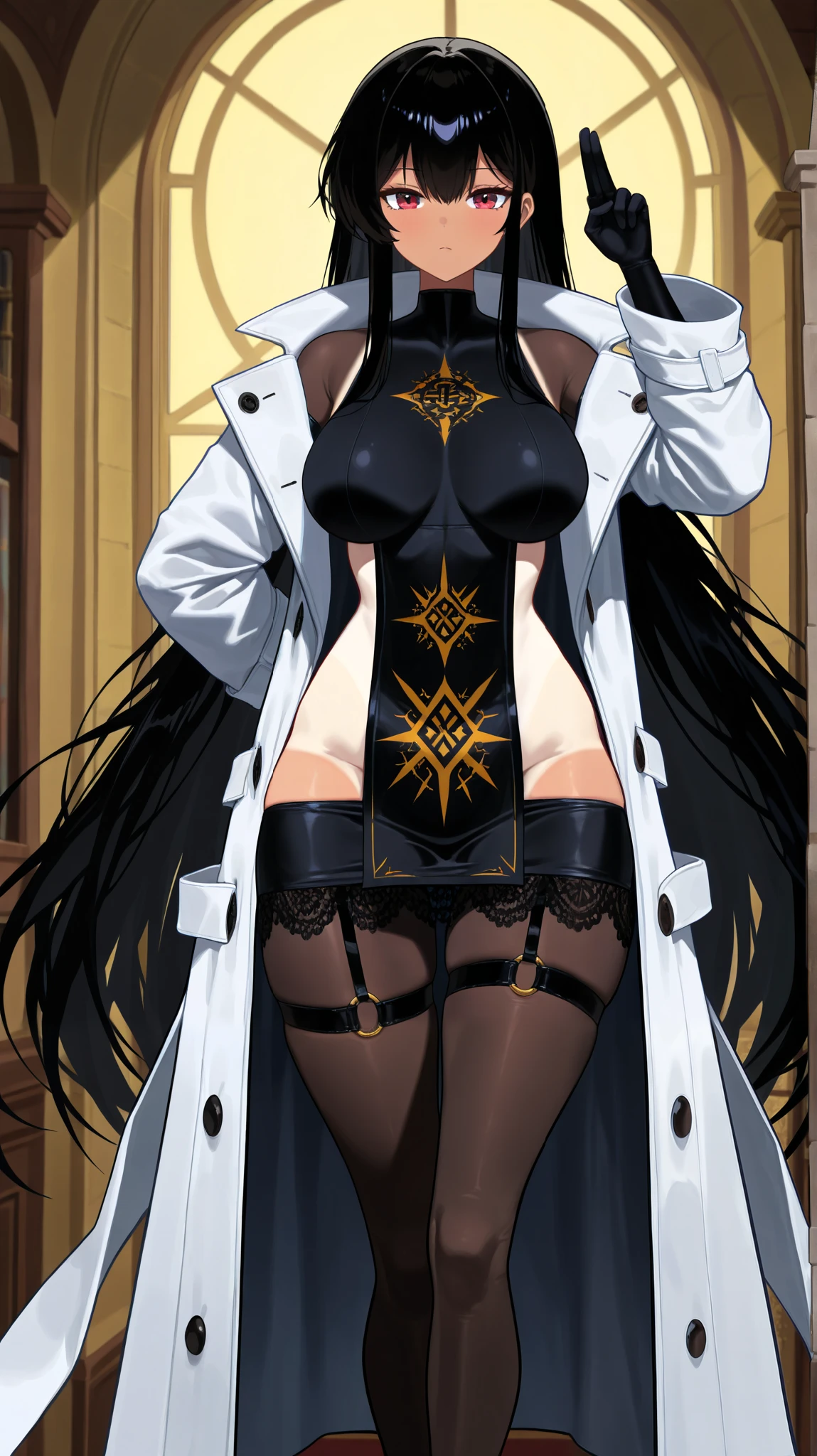 sexy nun, glasses prison, original character, masterpieces, 16k resolution, detailed glass, dental effect, fashion nun clothes, vibrant colors, dramatic lighting, time effect, priest, super model, idoaltic
