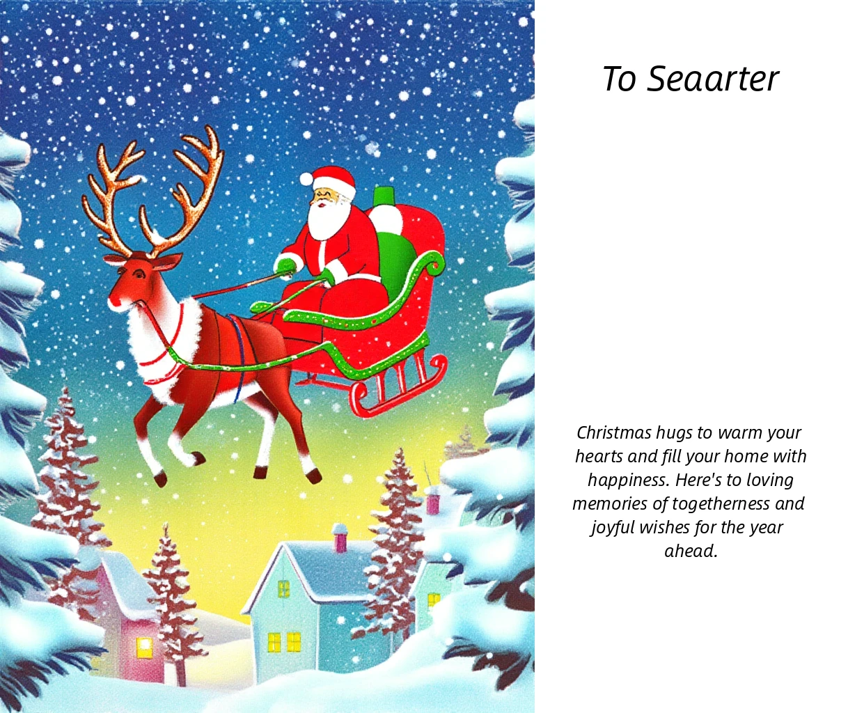 # Day 24: AI Christmas Card Generator Challenge