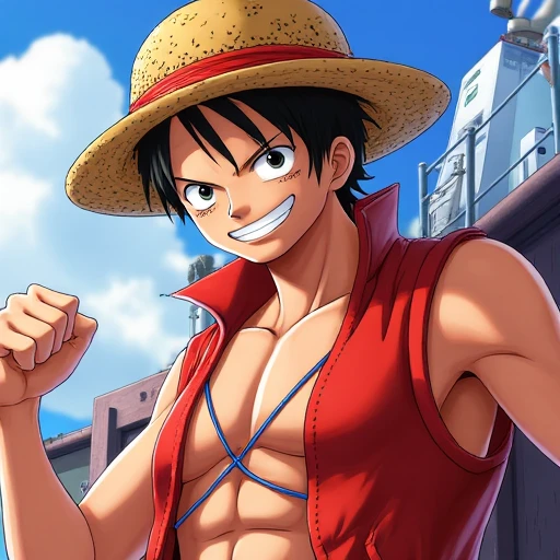 Luffy Solo, High Resolution, 