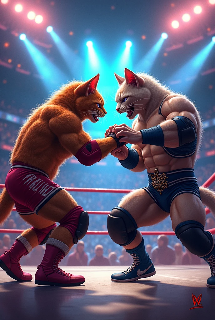 Cat dog muaythai