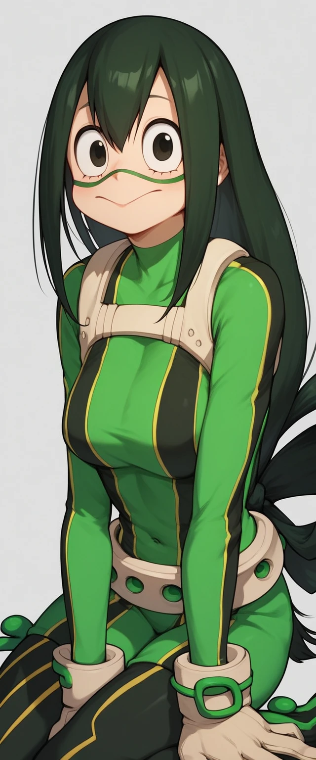 Score_9, Score_8_up, Score_7_up, Score_6_up, Score_5_up, Score_4_up, Source_anime, Tag1, Tag2, Quality_masterpiece, Anatomically correct, face, Perfect face, Highly detailed face and eyes, TSUYU ASUI, BOKU NO HERO AKADEMIA, 