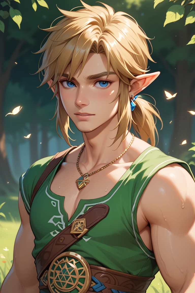 Link without breaking the atmosphere of The Legend of Zelda - SeaArt AI