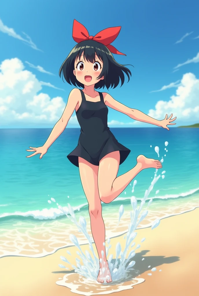 Exposed arms、Exposing legs、Exposing your belly、Swimwear