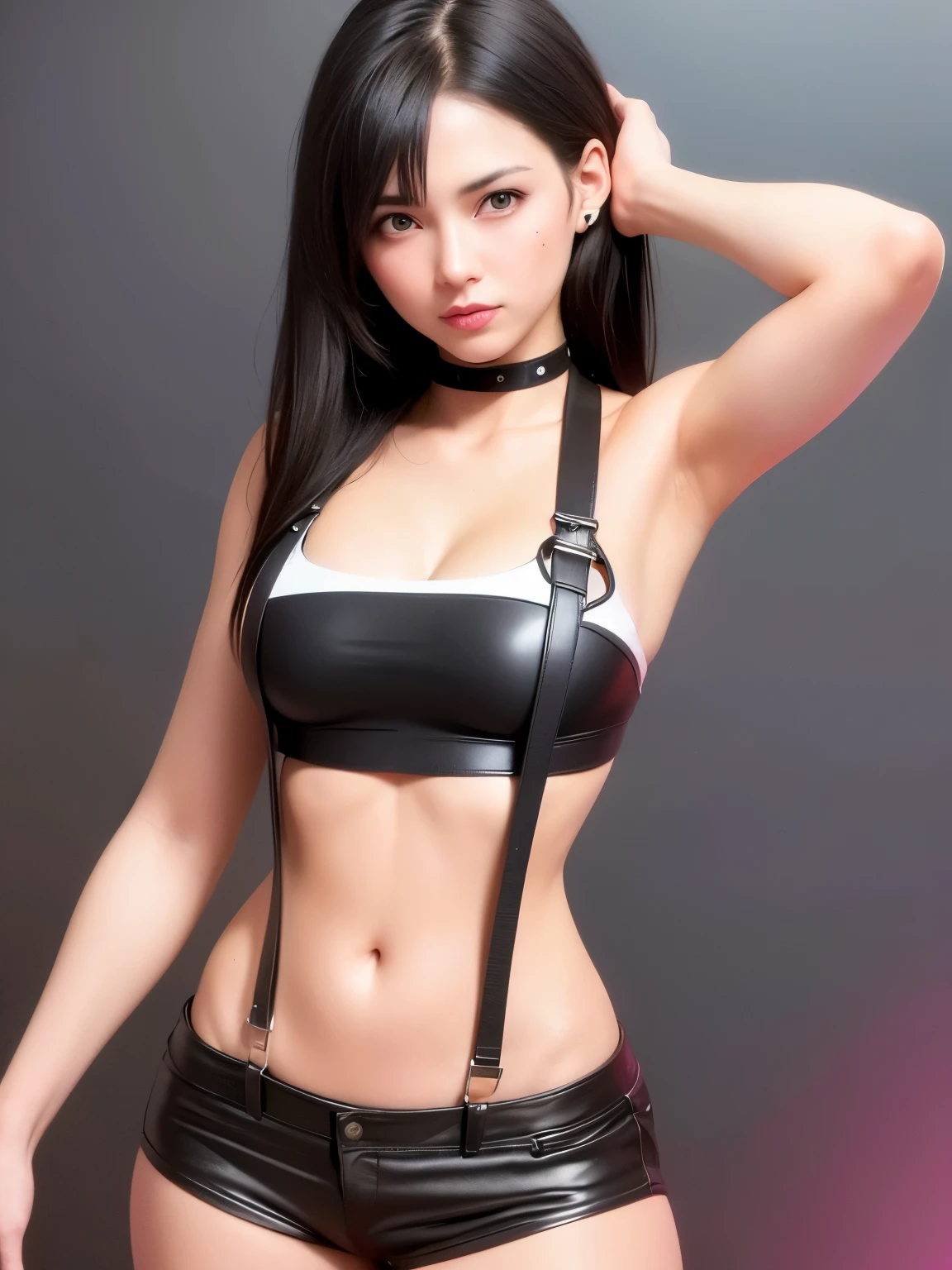Cute s , Blackback Workout Shorts , Nipple Patch, fit pussy leather bikini
