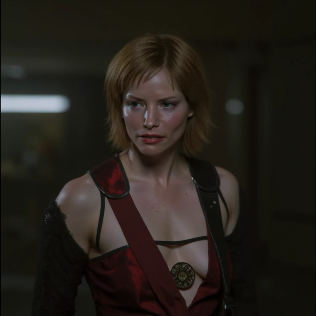 Resident Evil Apocalypse, deep cleavage