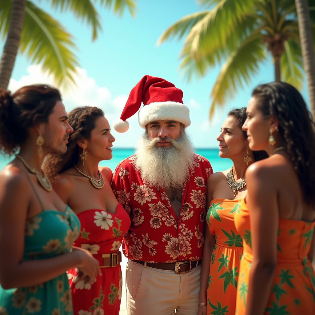 Santa Claus Bikinico Suit、People looking for sexy and fun style during the Christmas season々popular with。this type of costume、Based on the traditional Santa Claus costume、Combines bikini elements。