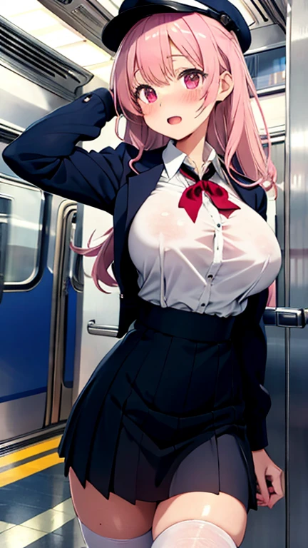 Very detailed, Sexy Body, Big Breasts, attractive appearance、sexual expression,Ahegao、Wet Panties、Love juice dripping from a wet pussy、Taunt、Obscene、climax、masturbation behavior、blush、Standing position、Standing at the train entrance、Wear a white shirt、No bra、Taunt a man、Captivating look、Shy woman、shame、Love juice stain on pants、Women who get excited when their bodies are seen、Women who like to have their bodies seen、Naughty look、Masturbating on the train、Wearing a suit、Glasses、Wet Panties、Tight Skirt、Garter Stockings、office lady、Intelligent woman、Inside a convenience store、Sneak exposure、Exhibitionist masturbation、In front of the shelf、Woman exposing herself in a convenience store