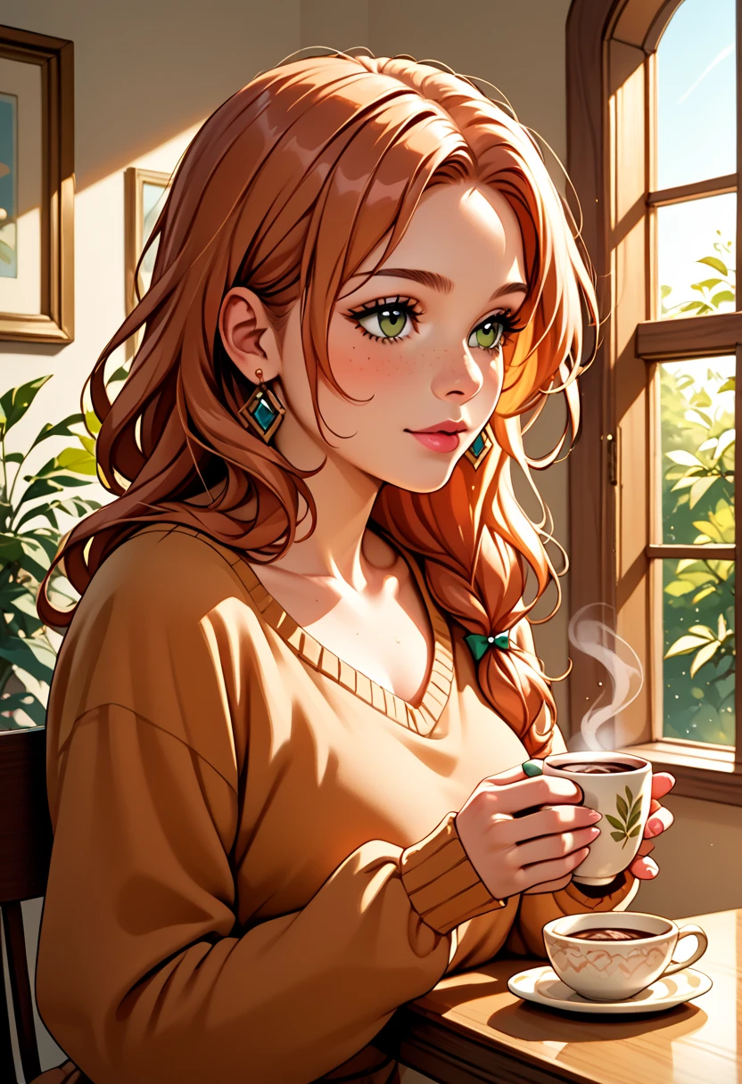 score_9, score_8_up, score_7_up, beautiful, perfect eyes, Cocoa girl