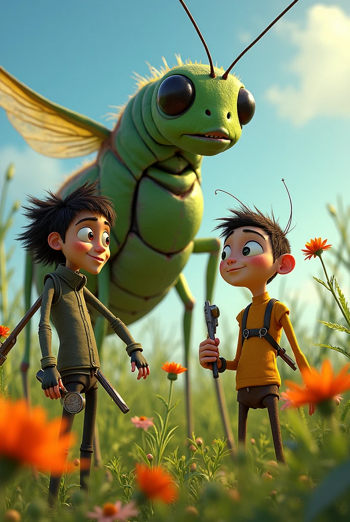 What would a Bug's Life characters look like if they were human - SeaArt AI