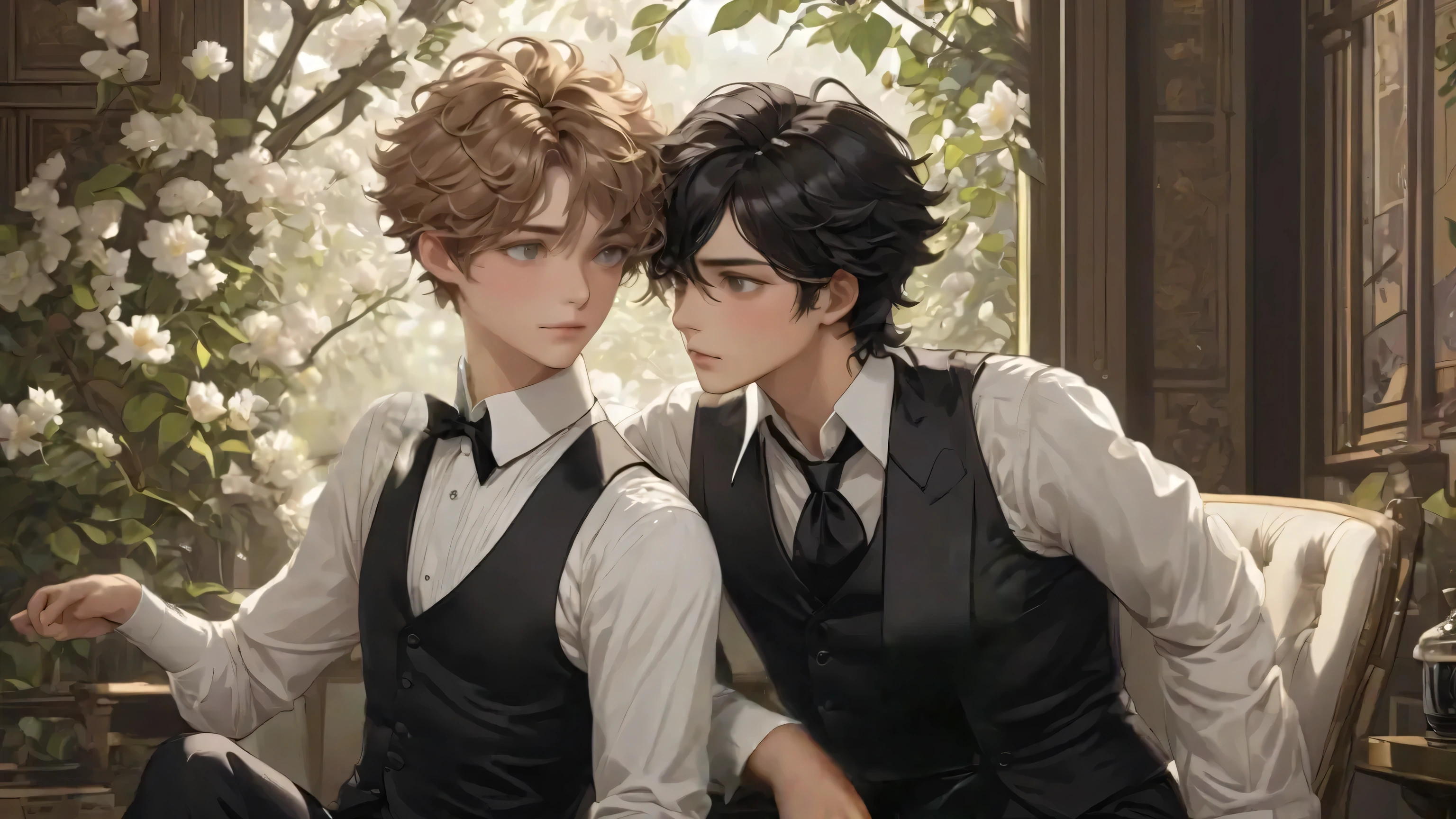 a woman resting her right hand on her shoulder, elegant formal dress, beautiful detailed eyes, beautiful detailed lips, extremely detailed face, long eyelashes, detailed clothing folds, soft lighting, warm color tones, intricate patterns on dress, photorealistic, 8k, (best quality,4k,8k,highres,masterpiece:1.2),ultra-detailed,(realistic,photorealistic,photo-realistic:1.37),portrait,fashion,elegant