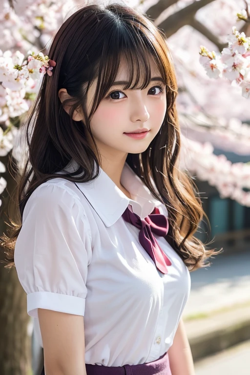 cabin attendant、校服、bow ribbon