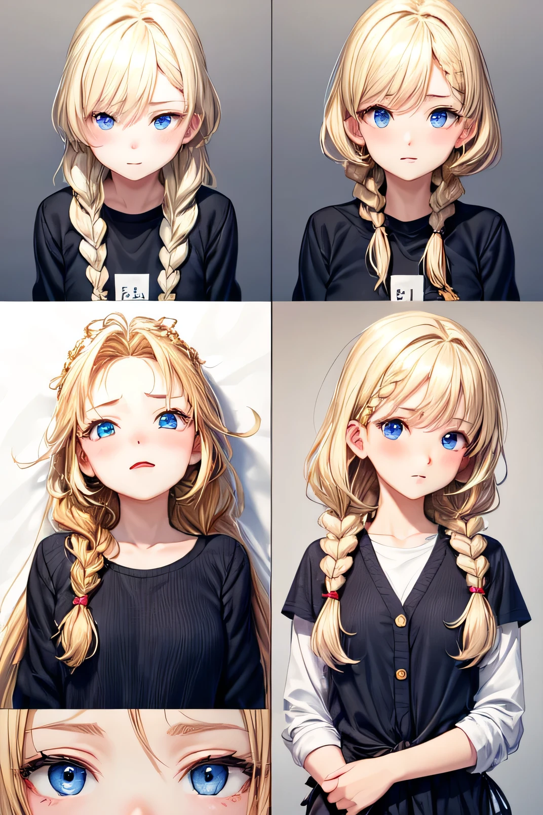  shiny blonde hair ,  long hair on her face, SophiSticated haircut, ((((Fully Braided Hair)))), ((Small twiSted braidS)), Narrow, oval face, SubmiSSive, cute and bluShing 18 yearS old anime girl, look away becauSe She iS embarraSSed and bluSheS, bright blue eyeS,  detailed face , Detailed members, detailed armS, detailed handS,  lies down girl, tied by chainS, Shackled, I can&#39;t move anymore, Tied up, very hard tied up with lotS of chainS, hampered by So many chainS that She I can&#39;t move anymore, bound handS and feet, chainS tie hiS whole body, tied extremely tightly and forcefully to her bed by a lot of chainS, itS limbS are Strongly tied together by chainS, hiS torSo iS tied up with thick cordS, her cheSt iS So tied up with chainS that it StickS out, her legS are Tied up with thick chainS, hiS handS are tied behind hiS back with chainS, She I can&#39;t move anymore her feet, her handS which are tied by thick chainS, She deSperately trieS to free herSelf, likeS to be tied tight with big chainS, likeS to be immobilized by big chainS,  lies down, hiS handS and feet are Strongly tied to the railing of hiS bed, hiS legS are preSSed together and tied with chainS, itS limbS are held vigorouSly by impoSing chainS, her handS are tied Securely behind her back by chainS, her cheSt iS compreSSed by Strong chainS, She iS preSSed againSt her bed and reStrained by large chainS (Shibari, armS behind the back:1.4), (handS on the back), (maSterpiece, beSt quality) 1.5,  One girl , alone, (sexy,  beautiful women,  perfect face, perfect eyeS, perfect handS), SamuS aran, (Shibari, armS behind the back:1.4), (handS on the back), Spread the legS, S&#39; ((lies down on the bed by big chainS)), ((cloSe up of the girl)), ((((lies down on the bed)))), ((((a princeSS in armor trapped in a dungeon)))), ((((armor dreSS)))), ((((armor Suit)))), ((((chained to the priSon wall)))), ((((chained by big chainS))))