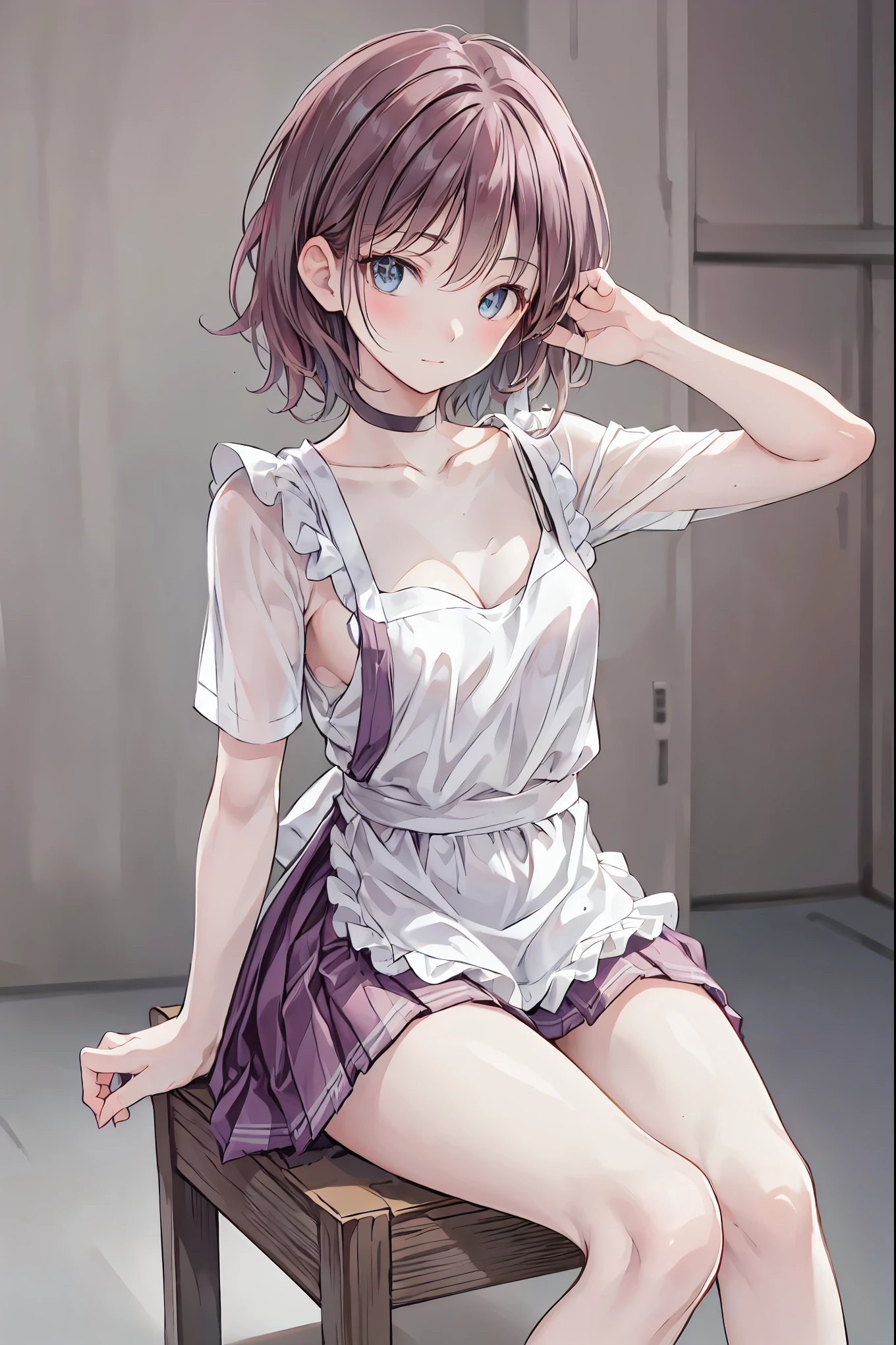 clinic、curtain、1 girl、nurse、swimsuits、master masterpiece、best-quality、Highly detailed