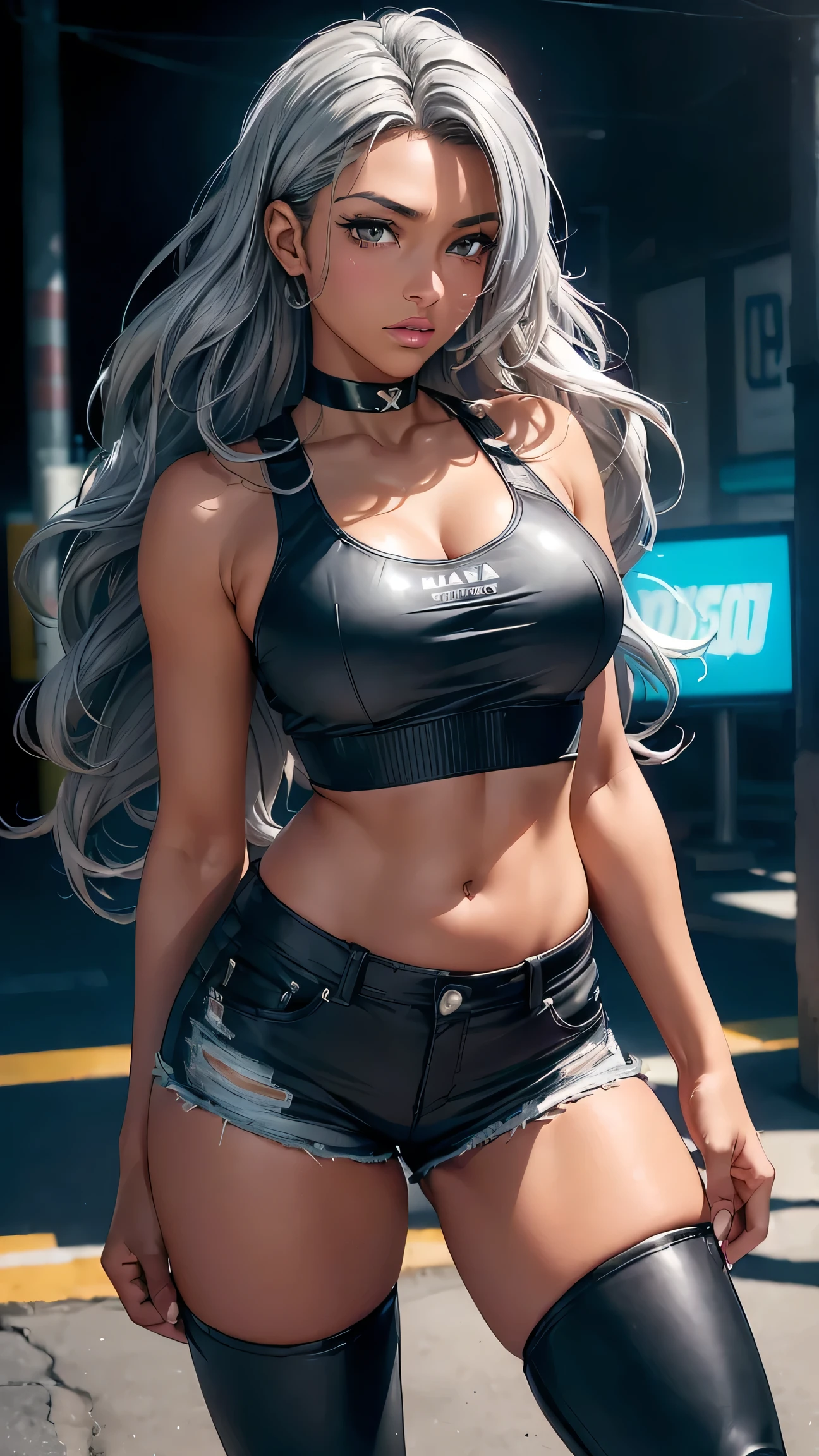 masterpiece, Highest quality, Pixiv, Cool girl, , , Popular characters, Baseball cap, Stylish sunglasses, Cute sheer bra and panties, Silver Hair, Curly Hair, Blunt bangs, Straight bangs, Colored contact lenses eyes, Gal,Basketball shoes, Improve、Heavy Large 、Belly piercing,Big Breasts,((((Straddle)))),Spread your legs,Fleshy crotch,Oilskin,Wet crotch,Underboob((Orgasm:1.2))