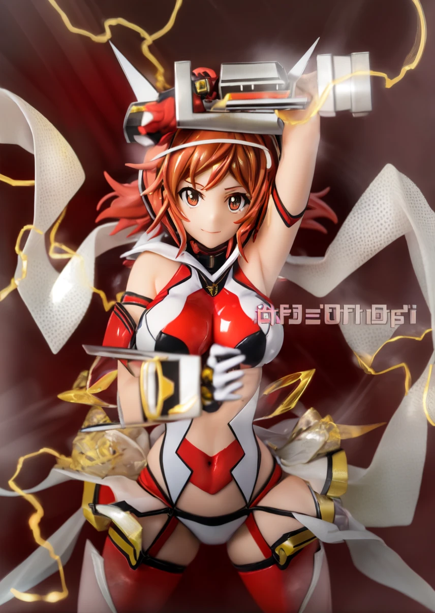 A Female robot exposes her inside mechanical organ. spread legs, nude, banzai pose. she wears no dress. Her Brown very short pigtails is tied with two big red clothespins, masterpiece, mature, android, blue eyes, full body, Height: 160cm, flushed cheeks, Uplifting, No NSFW, whole body, barefoot, archaic smile, orgasm, sweat bucket. no panties, full body shot, floating hair, looking away. cyborg made from rung to heaven. She leans arching her back hi-res position.