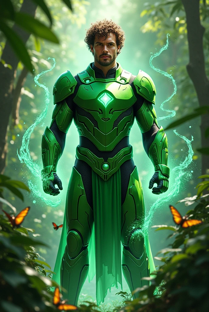 Mother nature's son superhero suit with Paul McCartney's face