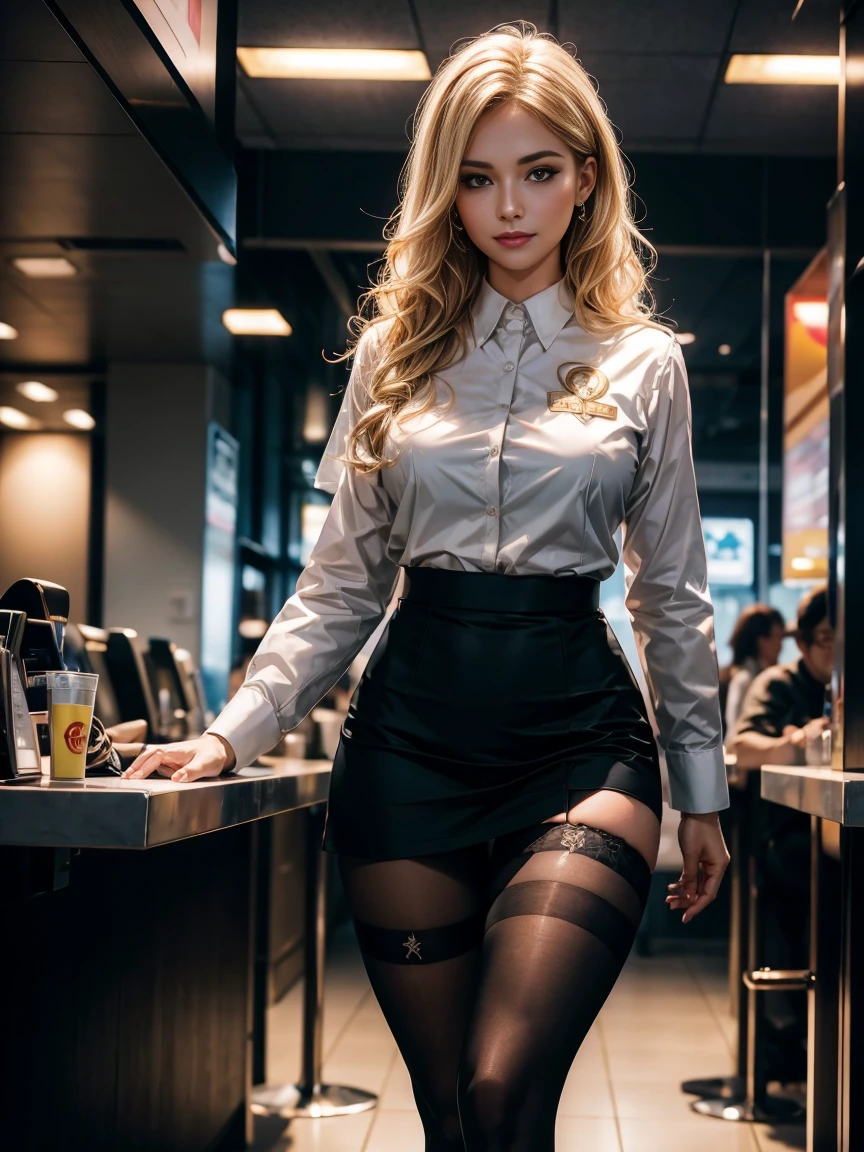 (looking at viewer:1.2), (dim lit:1) <lora:weight_slider_v2:-0.3> , <lora:LowRA:0.6> , ( sweat, blush:1), (at night:1),(large breasts:1.3), , <lora:more_details:0.5>, (cameltoe, thigh gap), (lewd, sexualized, erotic, nsfw), , (Over-the-shoulder, capturing part of the back and the subject's forward view),,((The Flirtatious Flight Attendant, Adorned in a tight uniform skirt and buttoned shirt, showcasing the in-flight safety demonstration with an undeniable sultry touch, leaving passengers anticipating their arrival at every destination)), (screaming, fear, anxiety, dread, asphyxiation, torture, pain), (intricate details:1.0), (intricate details, hyperdetailed:1.15),(oily wet skin:1.3),(dramatic light:1.4), cinematic,, (30-year- old norwegian beautiful slender petite woman supermodel),(wide jaw sharp jawline),(long wavy thick blonde hair), (perfect oval large eyes that gazes at the viewer), beautiful detailed face, blue gorgeous perfect eyes, (blonde hair ponytail), (attractive young woman:1.3), (thick amazing hair), (seductive:1.1), (blushing:1.1)