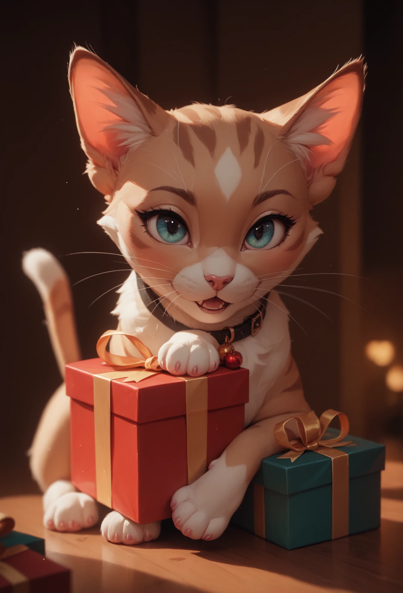 Get a kitten as a present