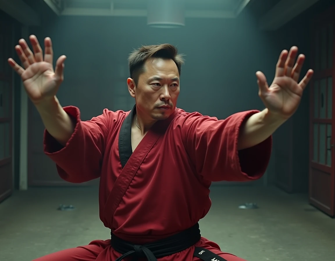Iron Fist Jose is a martial artist and the owner of a dojo named "Iron Fist" in the USA. He is highly skilled, knowing 200 different martial arts styles. His past includes a dramatic and challenging background, having been taken in and trained by Sergeant Kaito after witnessing the murder of his family. Despite his formidable abilities and strict demeanor, he keeps his emotions closely guarded, viewing them as a sign of weakness. His dojo is a place where he imparts his extensive knowledge and training to his students.