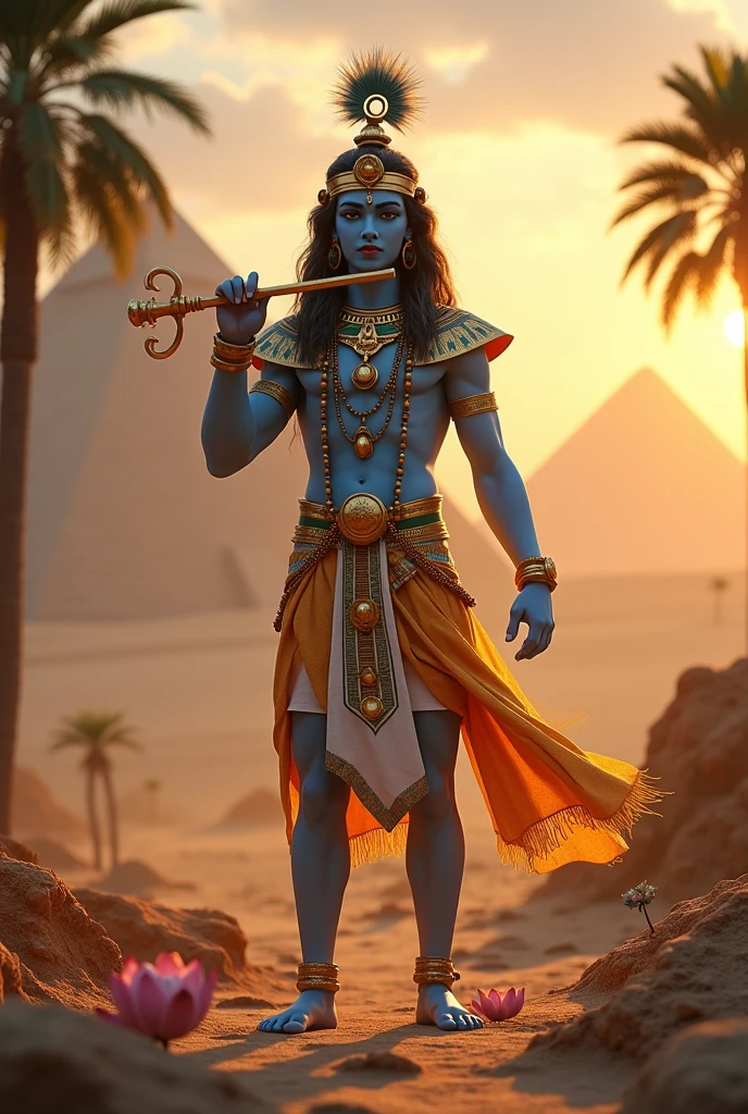 Amun - King of the gods; god of the wind and air.