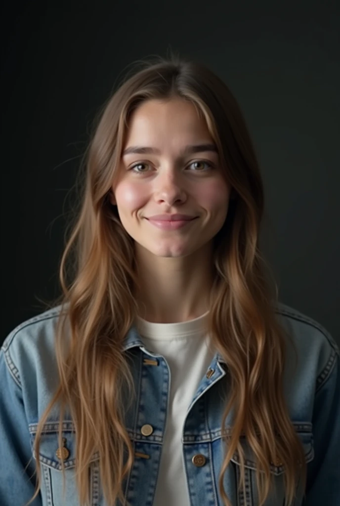 raw photo of a naturally beautiful young woman, downtown in the city, face, [happy to see you], center frame, close up, 8k uhd