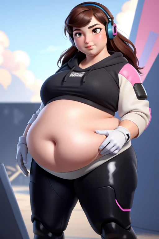 fat, rise kujikawa, fat, large belly, standing, fat belly, very fat, large stomach, chubby,very fat, safe for work, obese, giant belly, fat, huge, heavy, very fat, safe for work, fat, large belly, standing, grabbing belly, very fat, large stomach, chubby (best quality, masterpiece), pregnant woman standing on a scale with her stomach exposed, pregnancy, full body wide shot, pregnant, standing posture, pregnant belly, full body image, standing pose, pregnant female cyborg, holding scale, full body profile, proper proportions, standing upright, femme fetal, full-body-shot, standing, full-body view, third trimester, full height view, twin tails