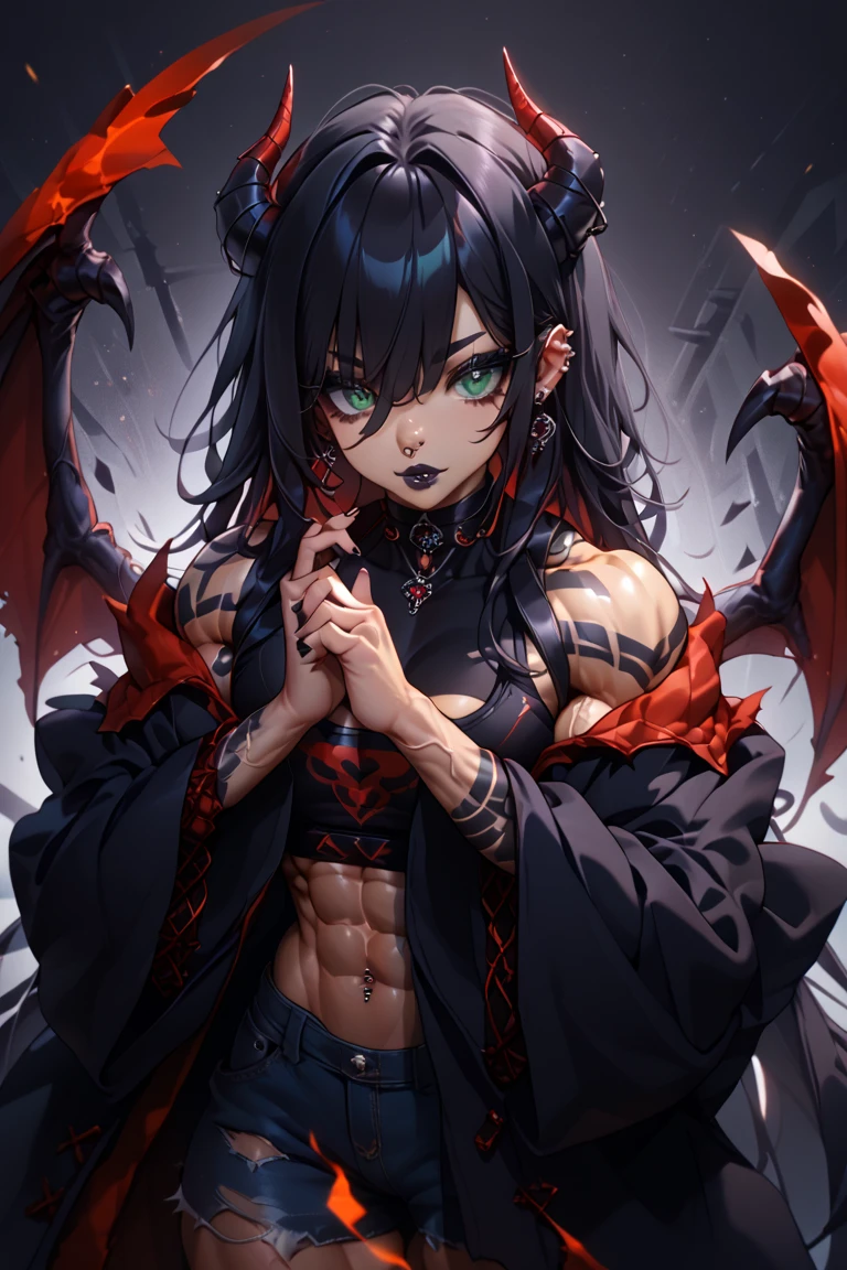 Appearance of the Demon King、male、体格のいいmale性