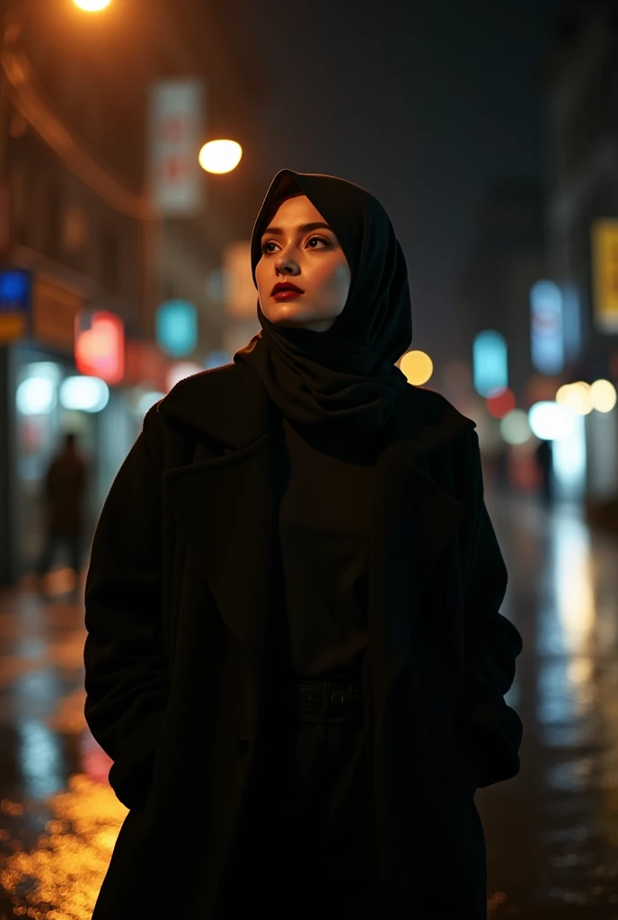 #girl #arabic #Tokyo #midnight
