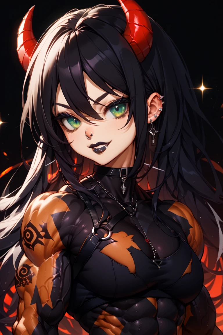 fullbody shot of a female punk ornate angry reptiloid, black possessed eyeballs, possessed eyes, imperfect wet skin, anthropomorphic, fashionable, cool, outdoor photography, bright studio light, ultra-high contrast, deep black sharp contrast shadows, AO, professional, realistic, photo, 8k, ISO 80, 70mm lens, depth of field, 35mm film, by Lillian Bassman