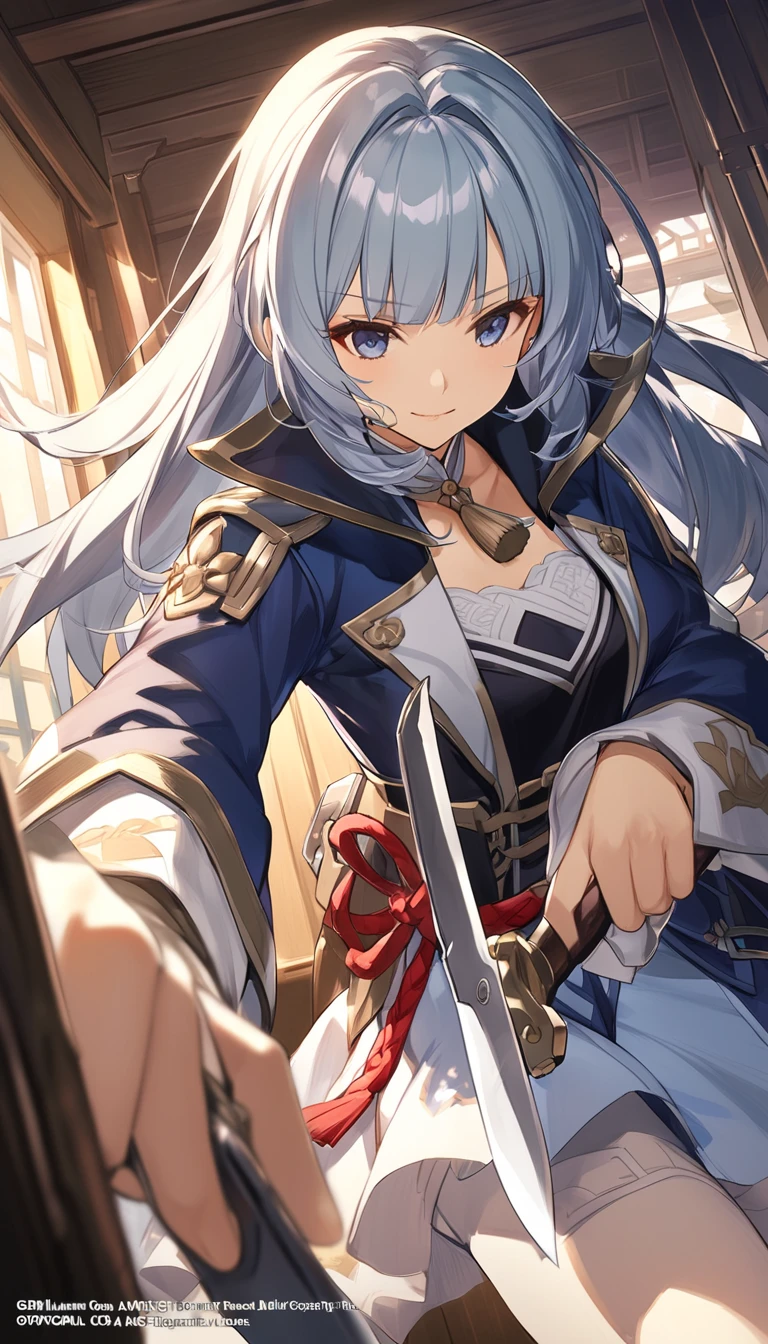 ((masterpiece)), (((best quality))), ((ultra-detailed)), beautiful detailed eyes, illustration, <lora:Yoisaki_Kanade_v3-10:0.7>, Yoisaki Kanade, long sleeves, smile, whole body, shamed, High-waisted_flare_jeans, turtleneck_sweater, black_ankle_boots, statement_necklace, faux_fur_clutch,, Ice_skating_rink, Ste