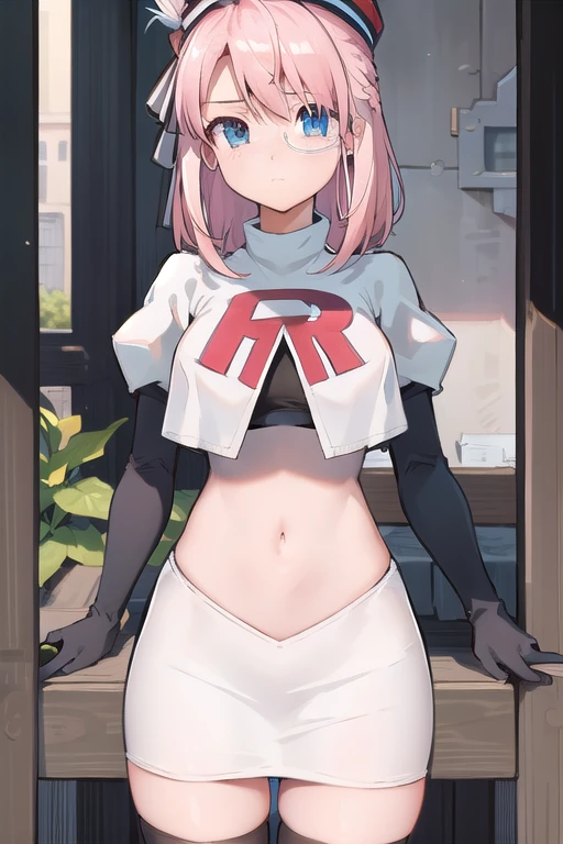 1girl, aegir \(azur lane\), azur lane \\\\\ masterpiece, best quality, very aesthetic, absurdres, newest \\\\\\ perfect anatomy, slim body, ,perfect hands, , , \\\\\\ by nyantcha,,by cutesexyrobutts,by khyle ///// , , , silvery white hair with a single prominent red streak , black horns, , , yellow eyes, ,, ,,,, ,,splash art, meadow, sunset,, ,t-shirt, wet t-shirt, see-through t-shirt,long sleeves