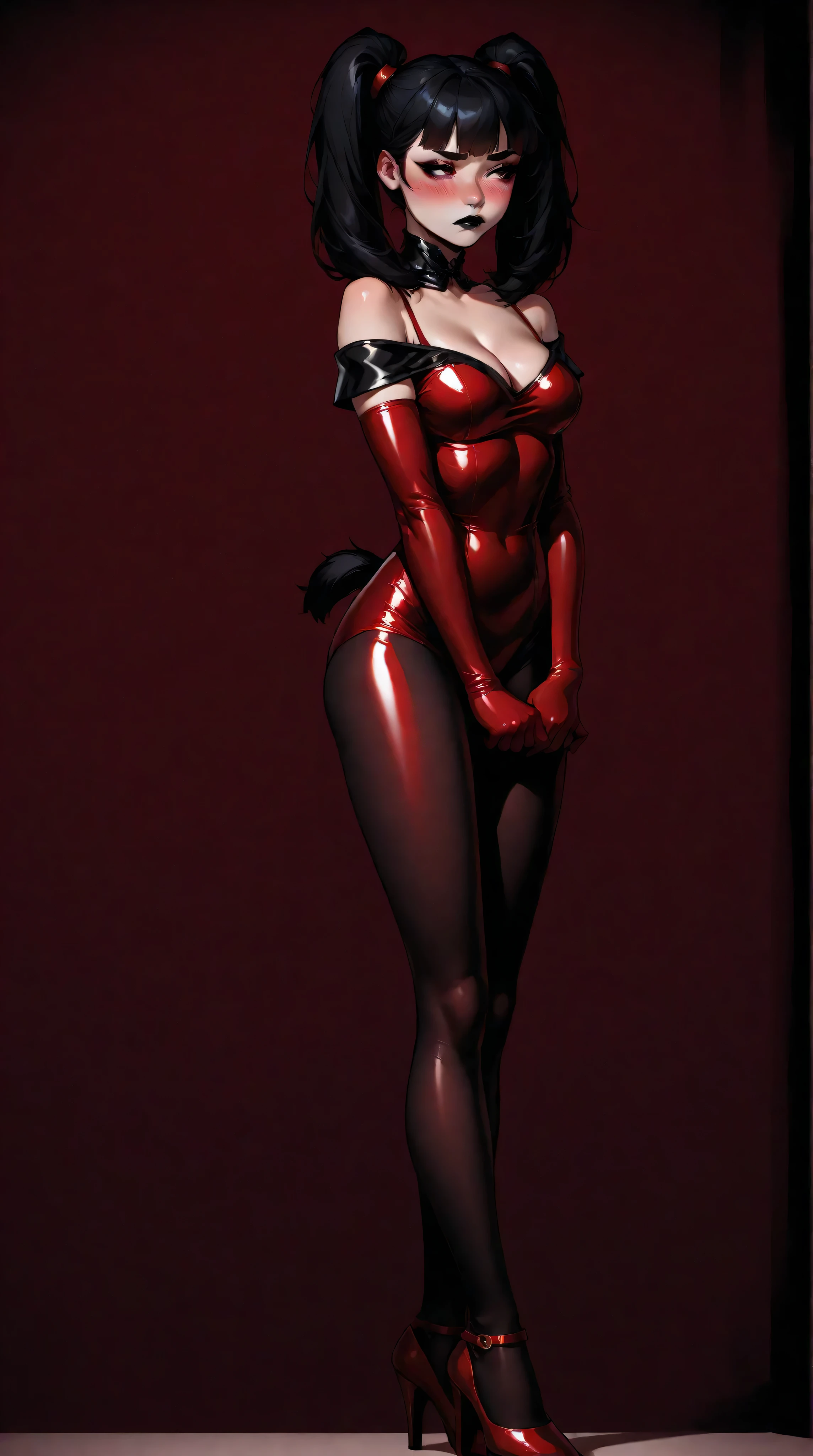 1 girl, dakimakura, realistic, bunny girl outfit, high heel boots, Best quality, masterpiece