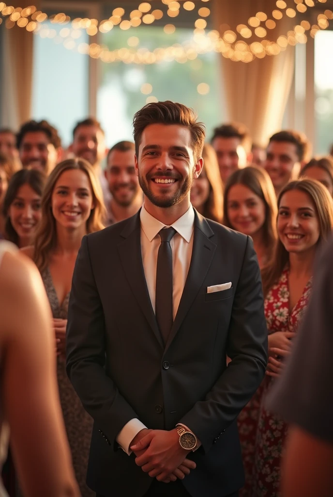 friendly party with friends, one man came to the middle and asked the husbands and wives a question