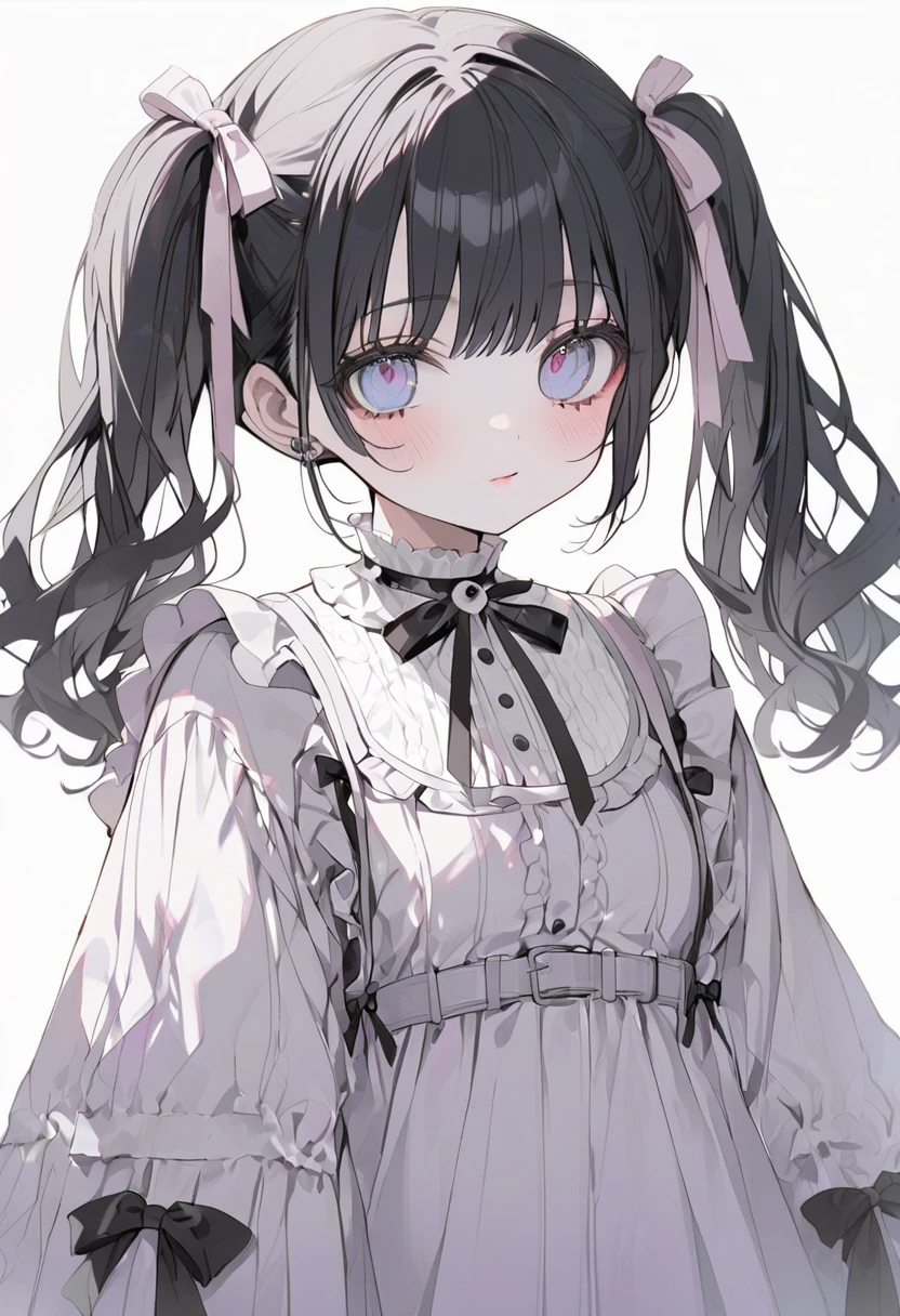 a very cute and beautiful chibi anime girl, simple flat background, full body, standing, highly detailed face and eyes, clearly outlined, solo,Andy Warhol Zombie Face Lolipop Pastel Illustration Tim Burton Style Information