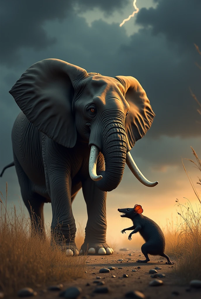 a gigantic cat on the african savannah,hunting elephants like mice,large feline predator,powerful muscles,sharp claws,fierce eyes,stalking prey,dramatic lighting,cinematic composition,vibrant colors,dramatic shadows,photorealistic,8k,highly detailed,masterpiece