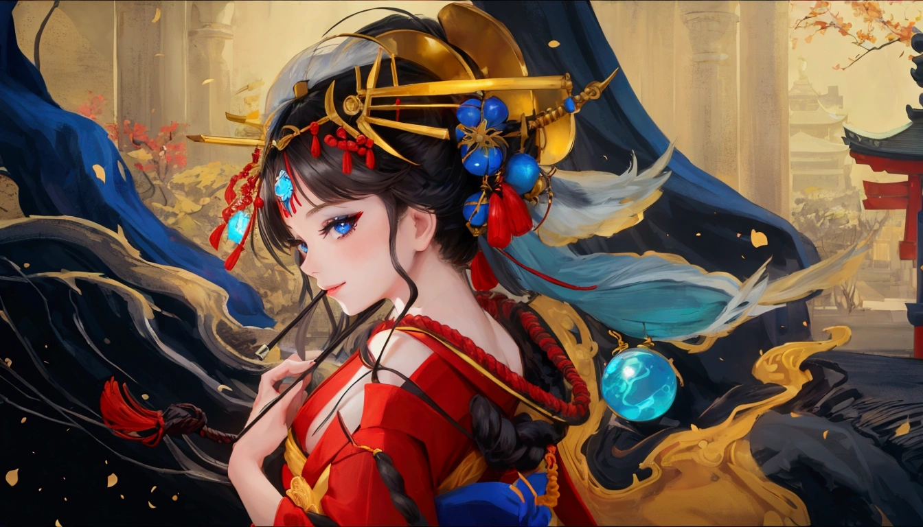 official art, highest details, beautiful and aesthetic, fractal art, colorful,
Masterpiece, best quality, 1girl, <lora:kwFemale_Beta40-SDXL_v1:1>, chinese,cleavage