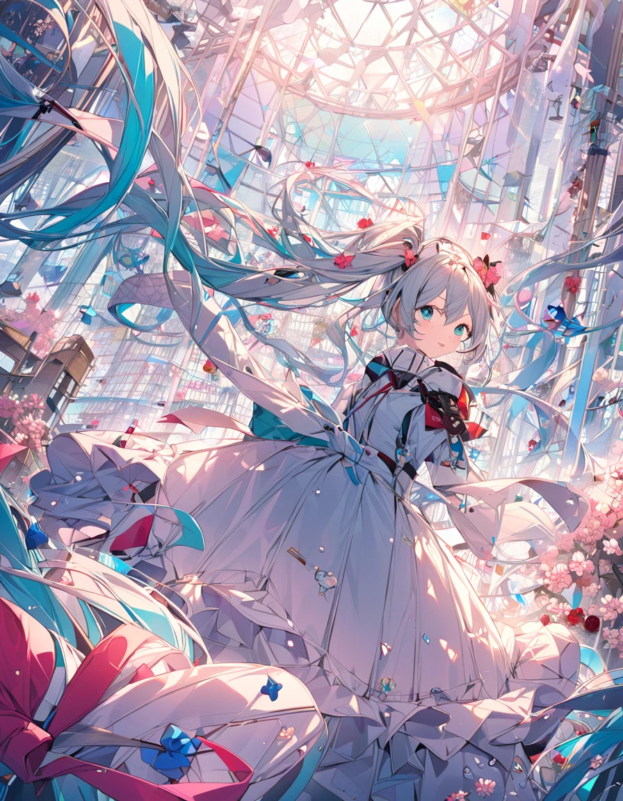  Hatsune Miku 、beautiful、Beautiful composition