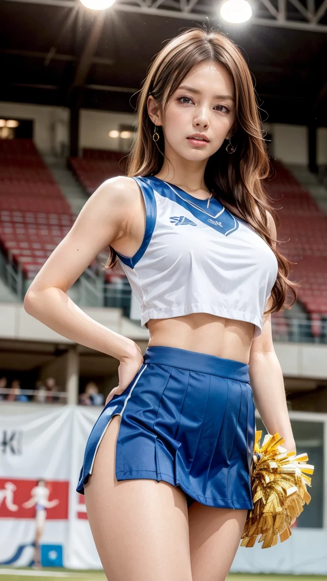 18-year-old Alafe volleyball player posing true、Wearing a blue volleyball jersey、volley、Pure white underwear is visible、Pure white panties、Plain panties、Sexy white panties、white  panties、Tall Japan model、back shots、Chiho Ashima、chiho、South Jaeyong、varied pose、nishimiya shouko、Erika Ikuta、Midori Ishida、mao hamaguchi、奈良美智、Yui Kotegawa,japanaese girl, Best Quality,Maste Piece,ultra-high-resolution,(photographrealistic:1.4),1girl in,Smiling eyes,see viewer,(URZAN-6500-v1.1:1.0),20 years old, Beautiful woman,A pretty woman with perfect figure :1.4,Highly detailed facial and skin texture, Detailed eyes, 双眼皮,(Best Quality, 8K, Maste Piece :1.3), Lovely smile,Sexy woman、a beautifulchi girl、tall、skinny body shape、Shirt and panties are separate